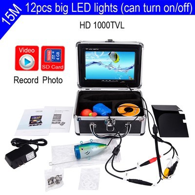 Full HD Defibition Underwater Fish Finder مع DVR